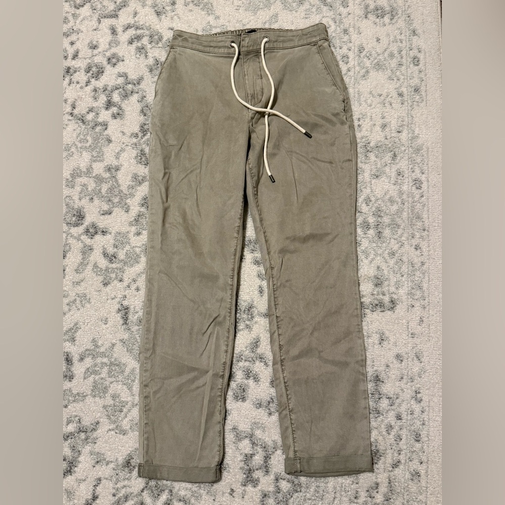 PAIGE Tan Casual Drawstring Pants - Picture 6 of 13